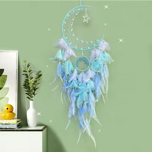 Dream Catcher Wind Chime Natural Stone Festival Gift And Home Decor