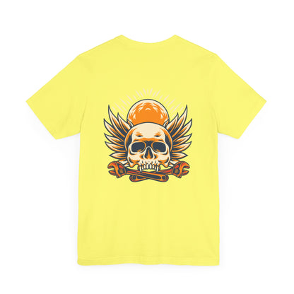 Skull Smile Short Sleeve Tshirt - DUGO