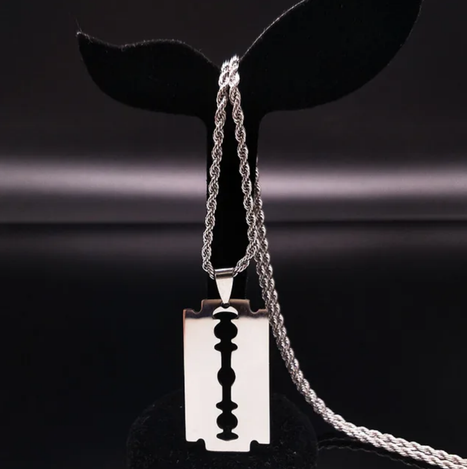 Fashion Stainless Steel Blade Necklaces