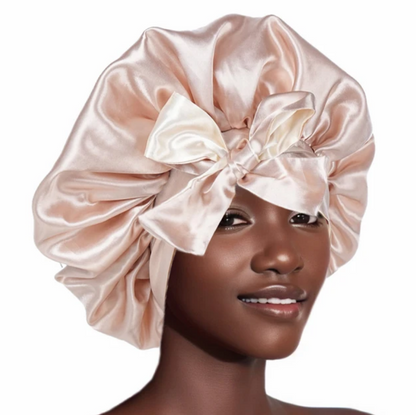 Double Layer Satin BonnetLarge Satin Bonnet Bonnet Hair Bonnet For Sleeping