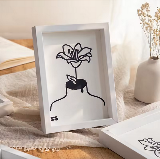 Wooden Picture Frame Inch Wall Display For Wedding And Home Decor