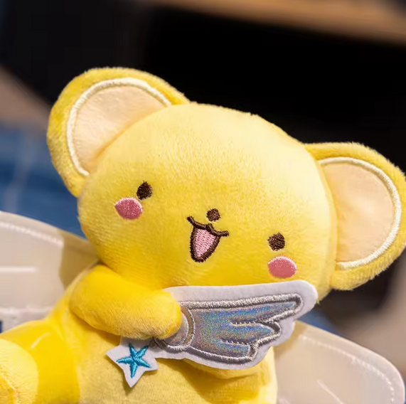 Kero Plush Keychain Cardcaptor Sakura Anime Stuffed Doll Gift