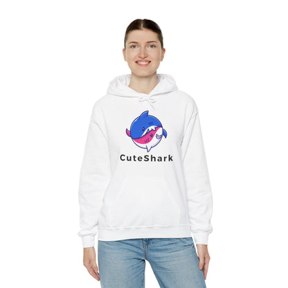 Cute Shark Hooded Sweatshirt - DUGO