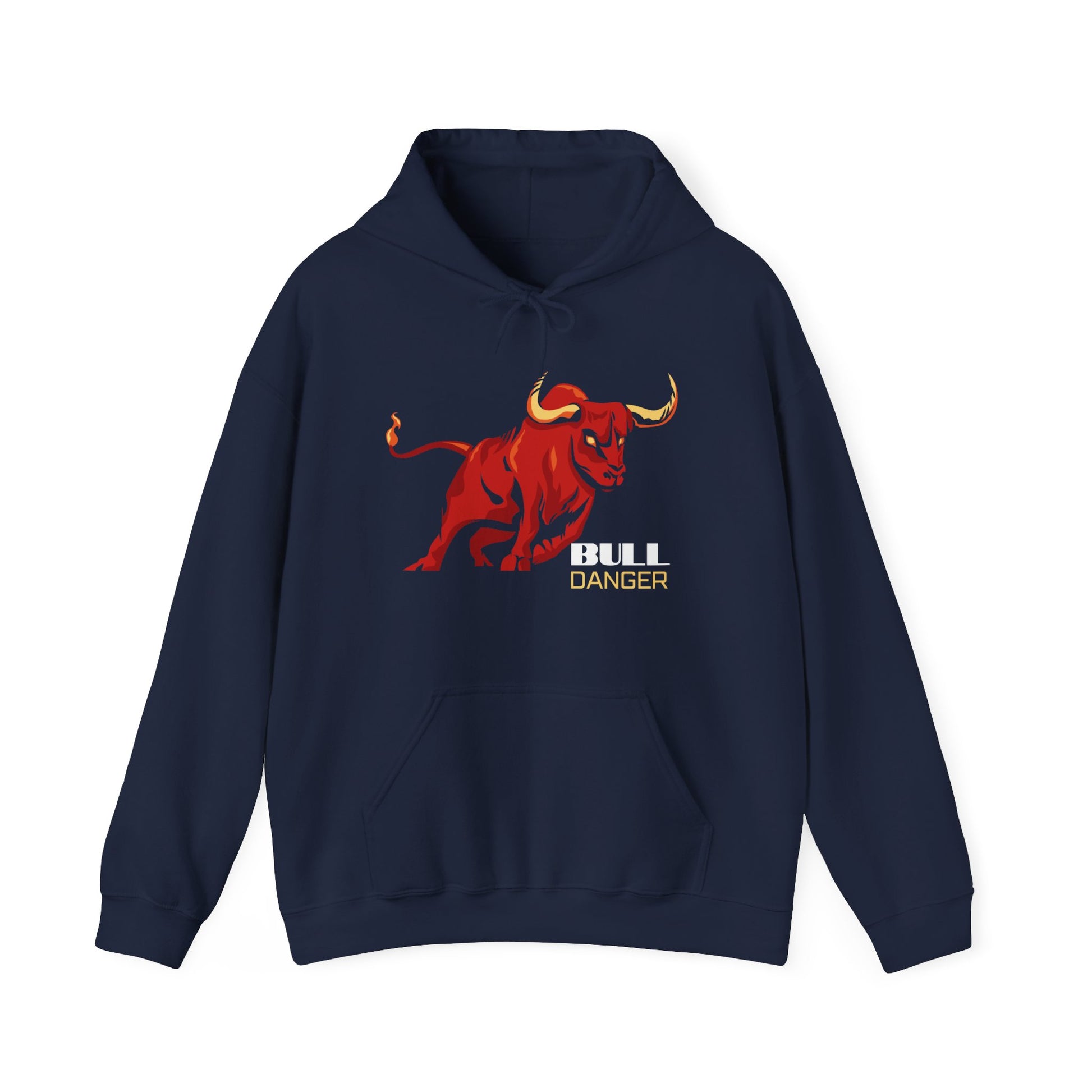 Bull Danger Hooded Sweatshirt - DUGO