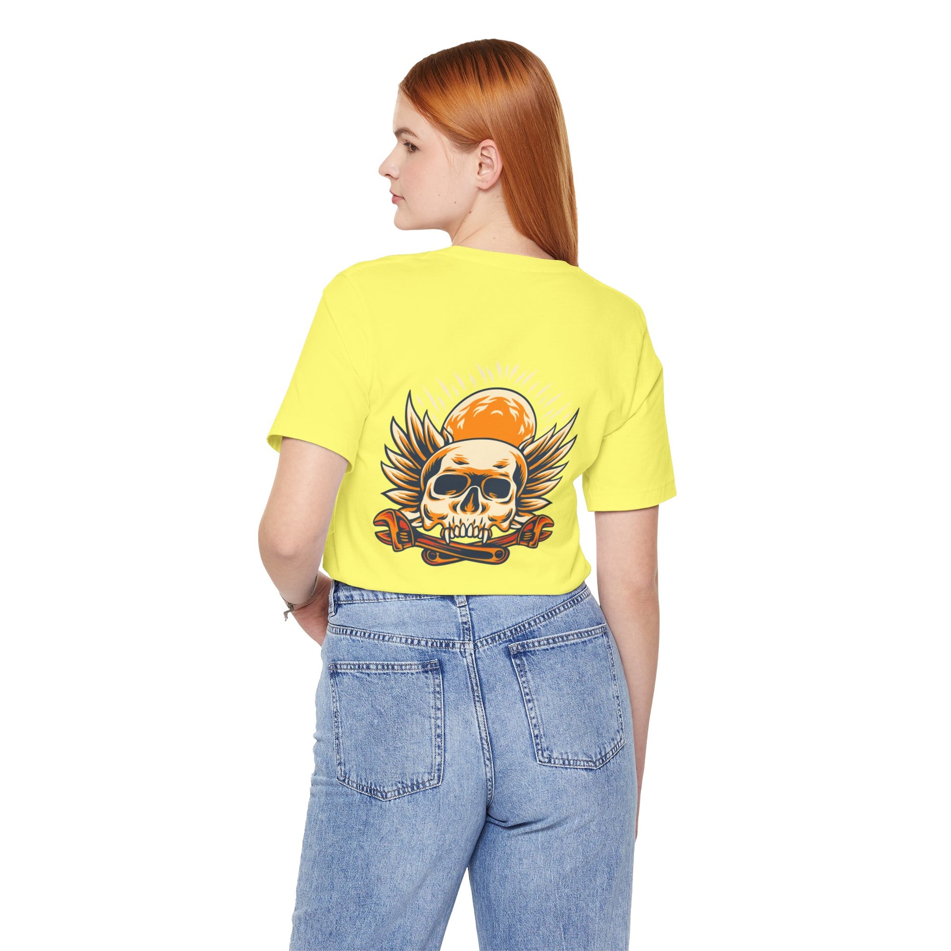 Skull Smile Short Sleeve Tshirt - DUGO