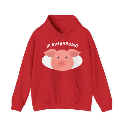 Hi Every Body Hooded Sweatshirt - DUGO