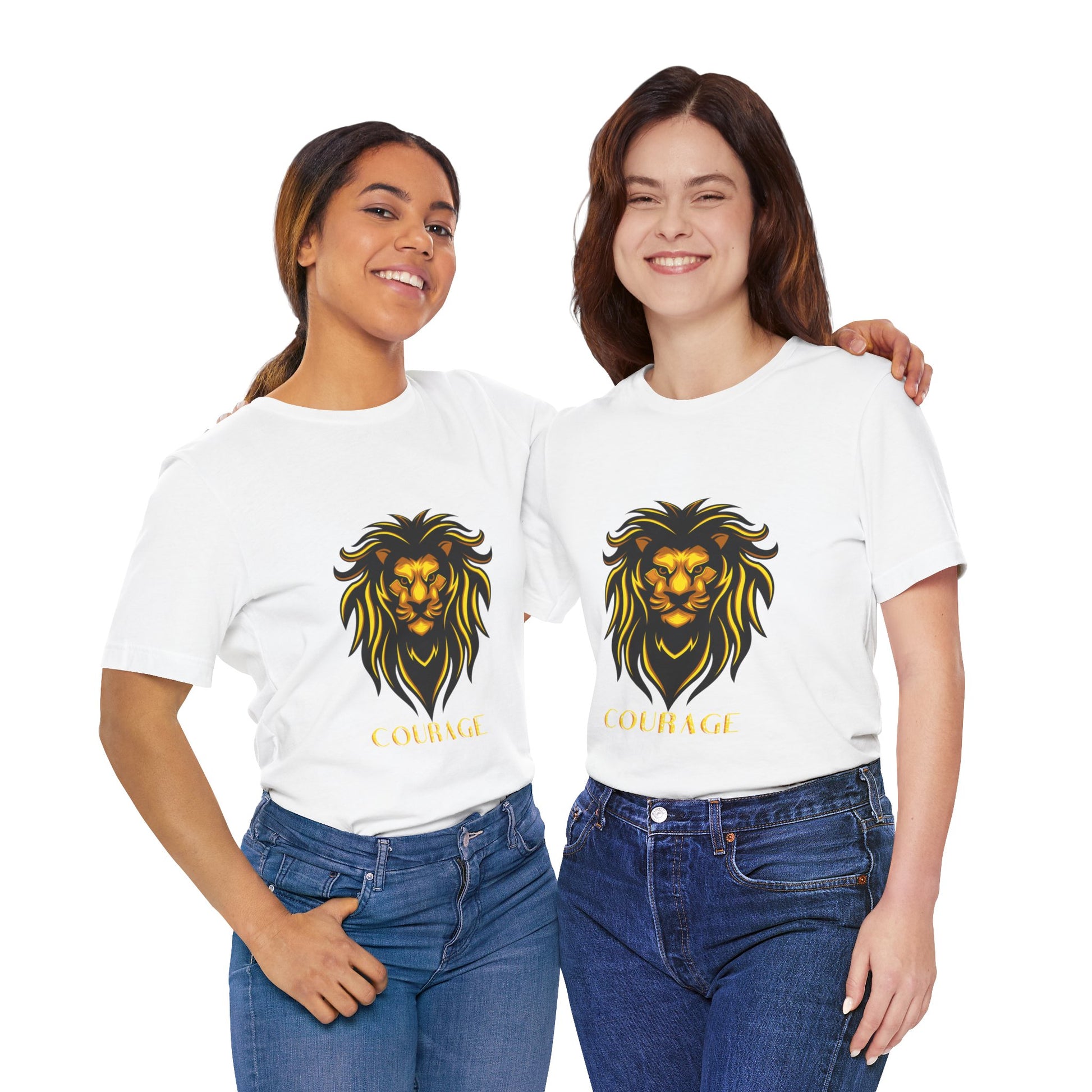 Tshirt Print Lion Fashion - DUGO