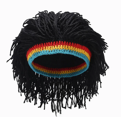 Rasta Wig Beanie MenCaps Hip Hop Cap Handmade