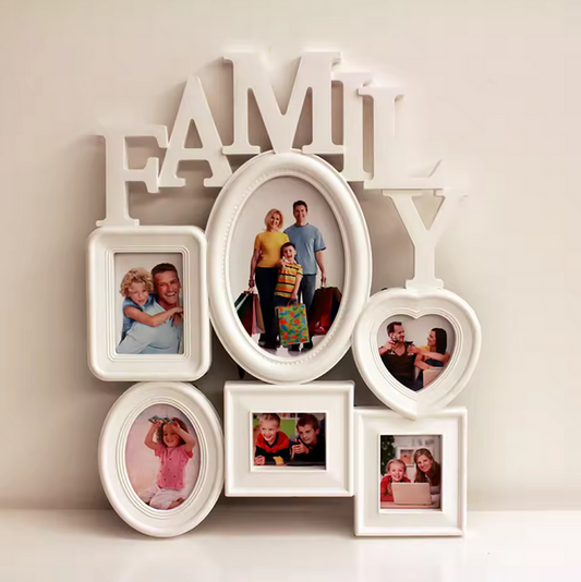 Family Wall Photo Frames Decorative Picture Frame Set For Home