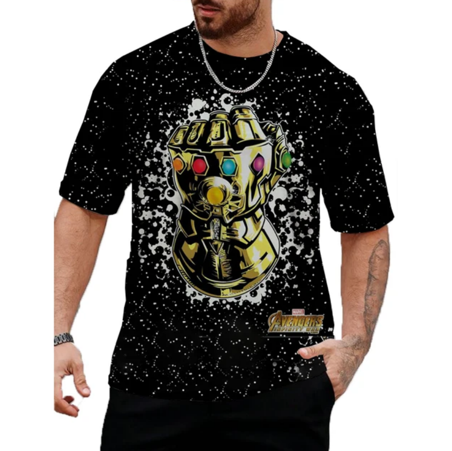 Marvel Thanos Print Tshirts For Mens Fashion