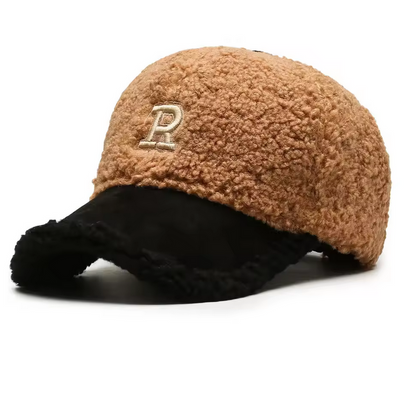 Hats Lambswool Baseball Cap Warm