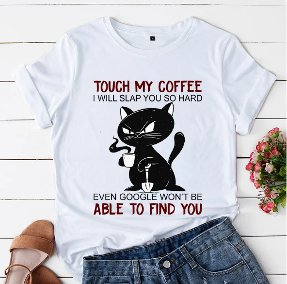 Anime Cartoon Cat Tshirts