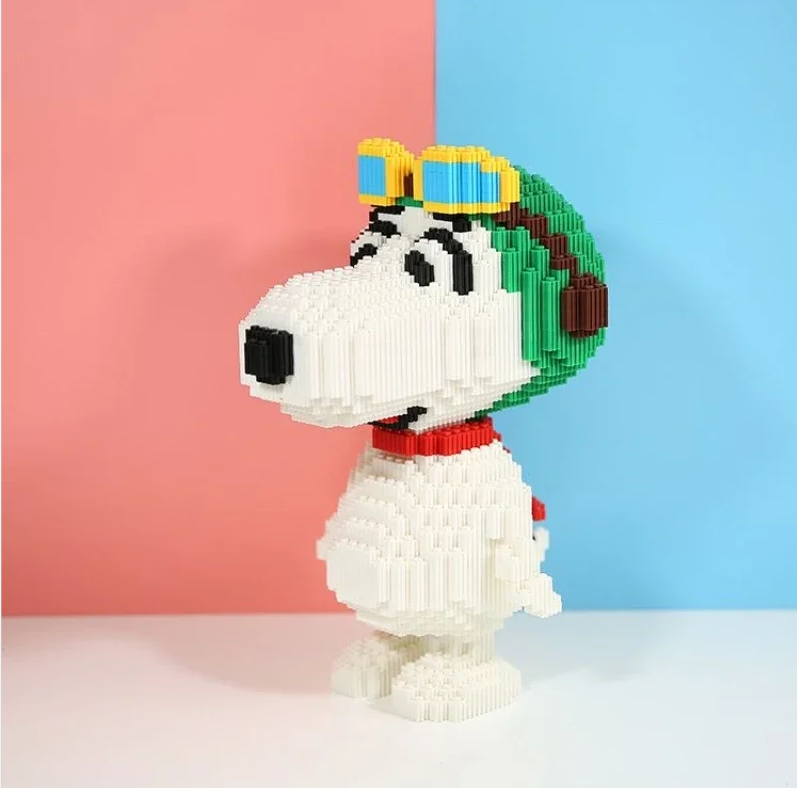 Cartoon Doll Snoopy Building Blocks Children - DUGO