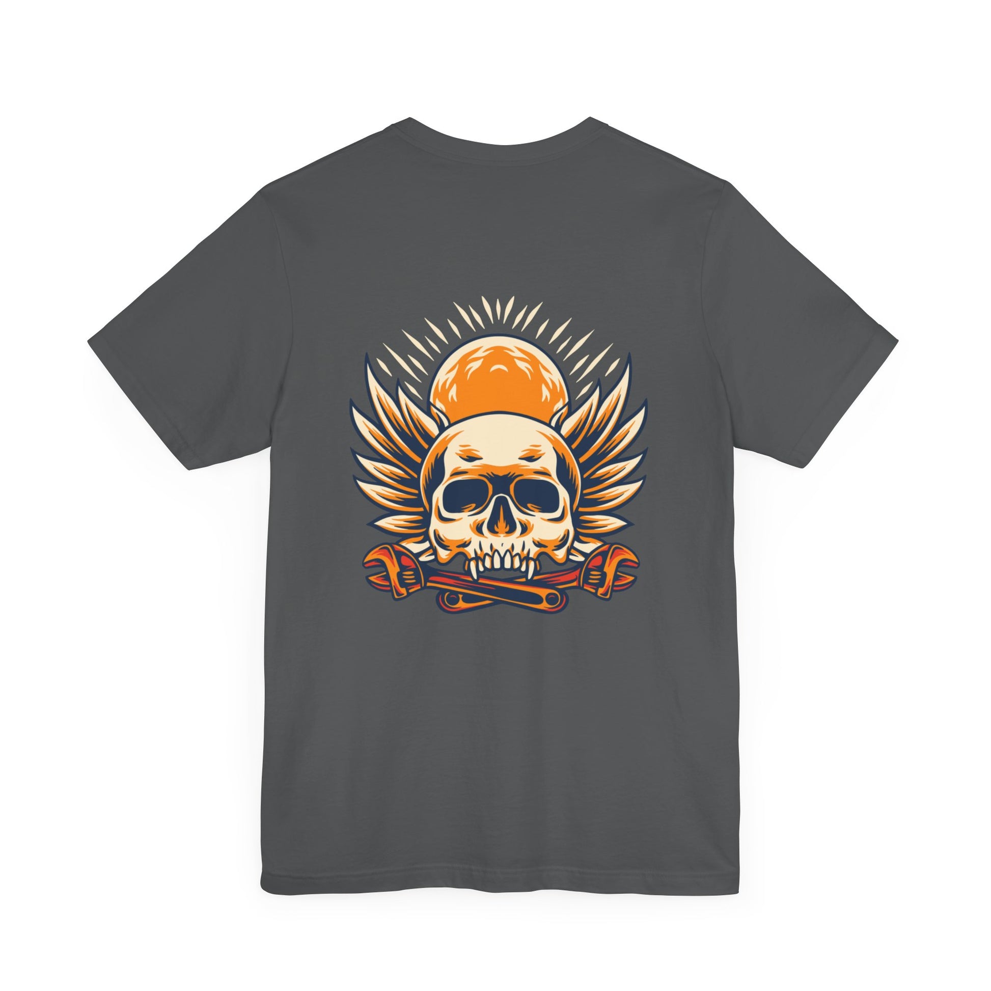 Skull Smile Short Sleeve Tshirt - DUGO