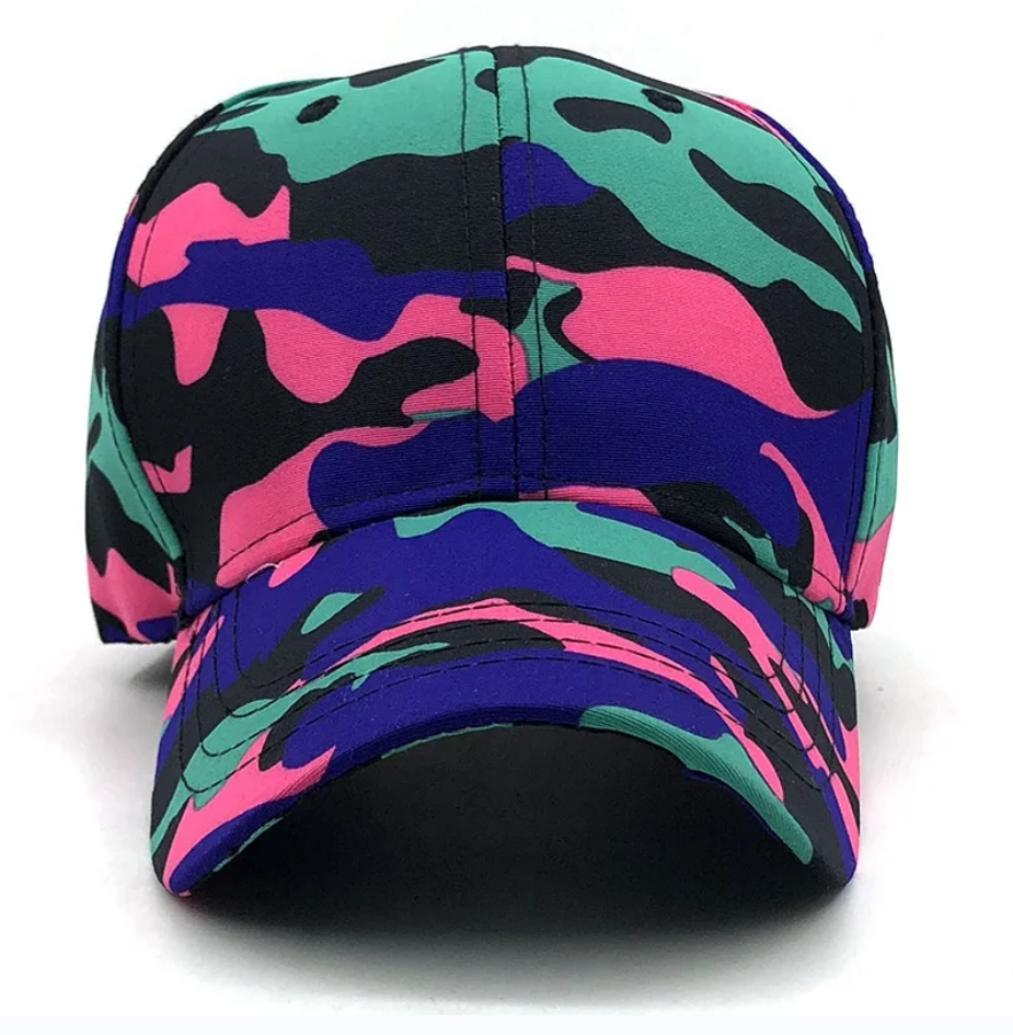 Camouflage Adjustable Sun Protection Baseball Cap Unisex