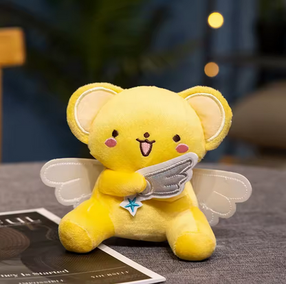 Kero Plush Keychain Cardcaptor Sakura Anime Stuffed Doll Gift