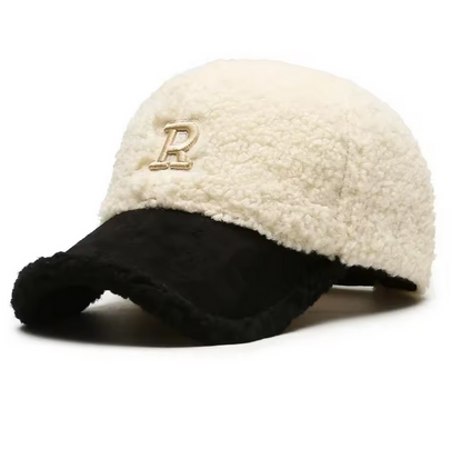 Hats Lambswool Baseball Cap Warm