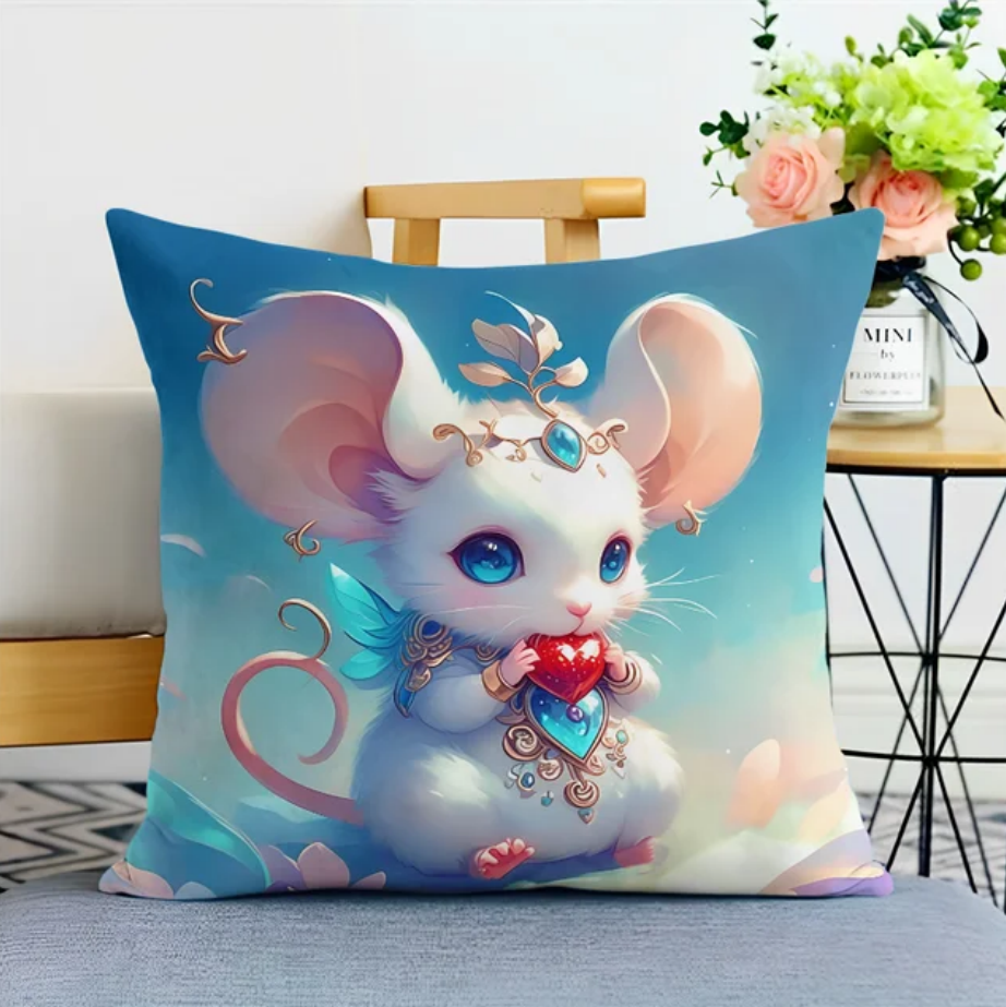 Beautiful Zodiac Pillowcase Dormitory Decoration Office Living Room Home Pillowcase