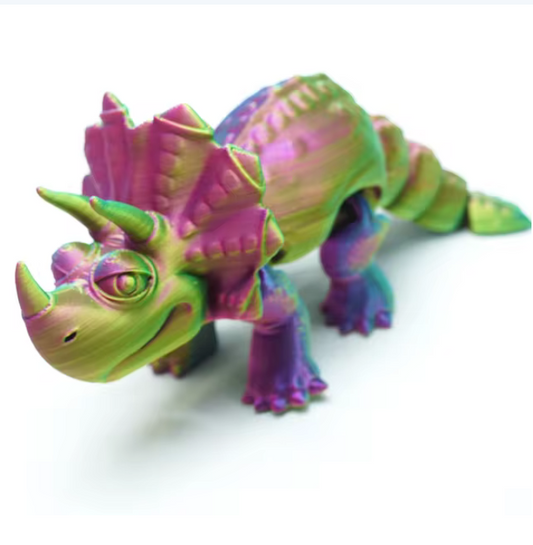 3D Printed Triangle Dragon Animal Toys For Home