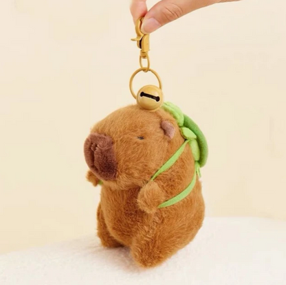 Capybara Plush Keychain Cute Creatuve Fluffty Animals Keychains