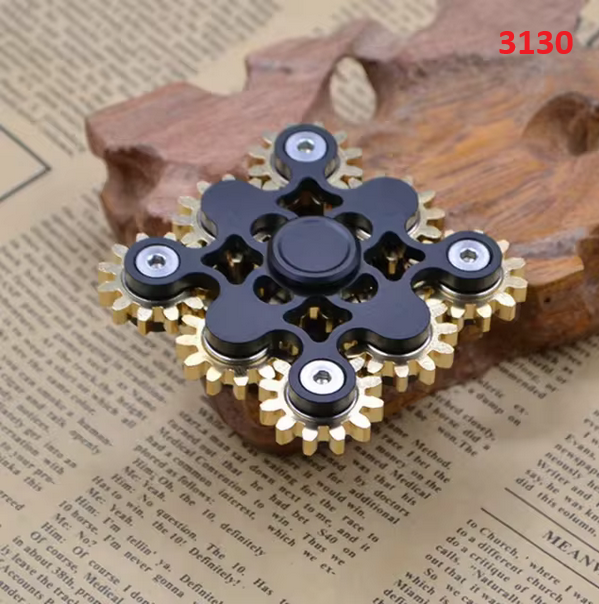 Metal Ninetooth Linkage Fingertip Spinner Fingertip Spinner Toy Adult Child