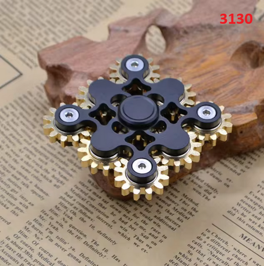 Metal Ninetooth Linkage Fingertip Spinner Fingertip Spinner Toy Adult Child