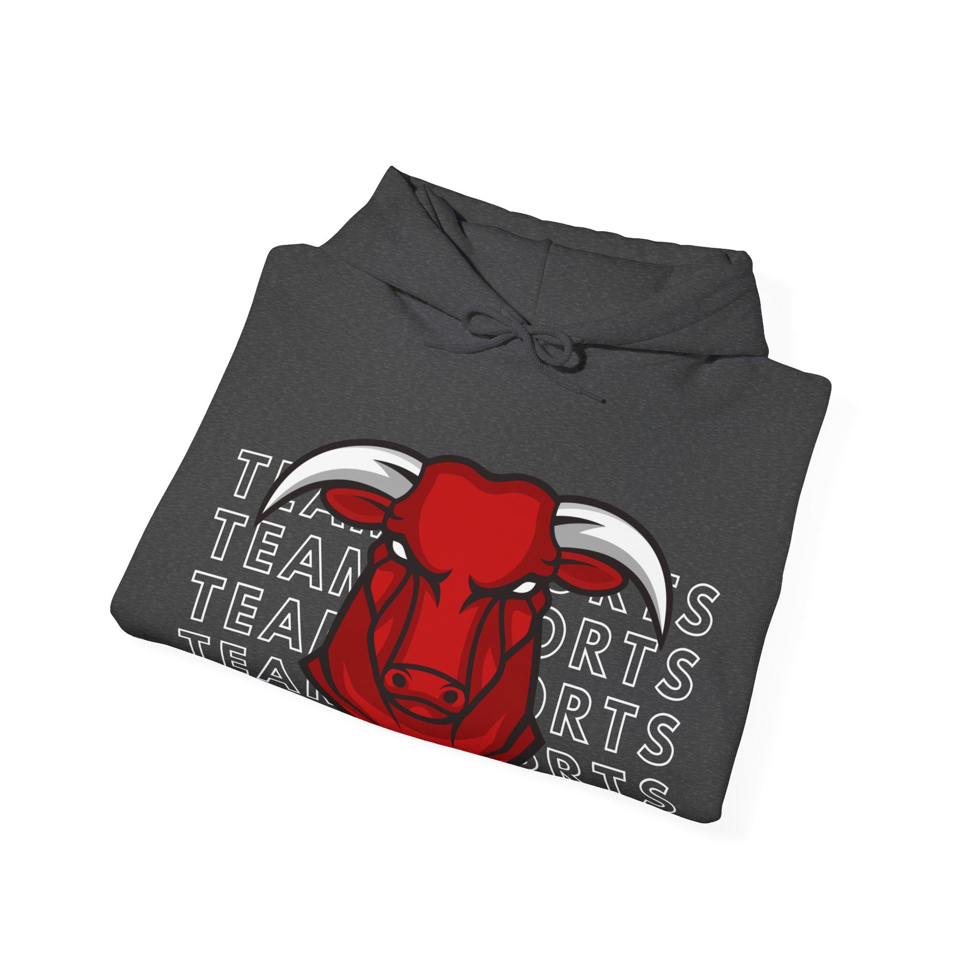 Team Sport Bullhead Hooded Sweatshirt - DUGO