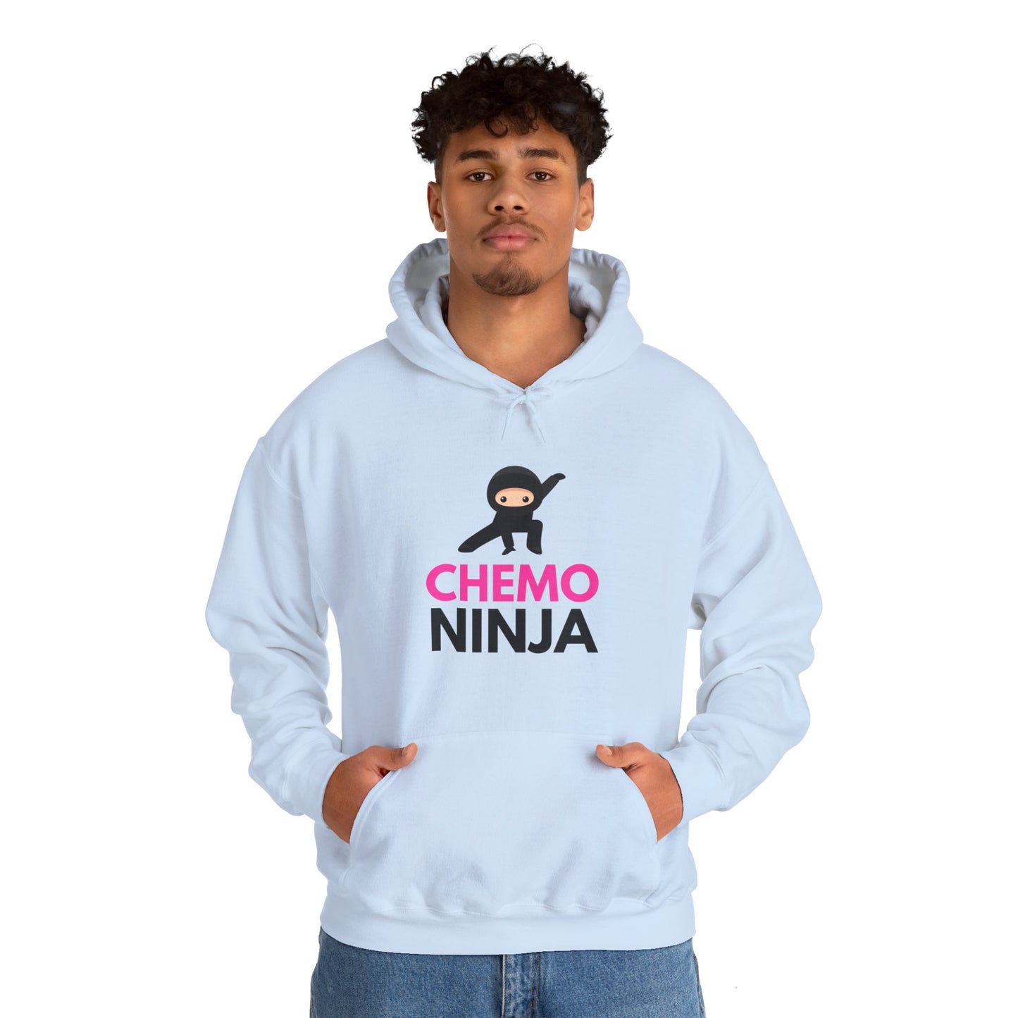 Chemo Ninja Hooded Sweatshirt - DUGO