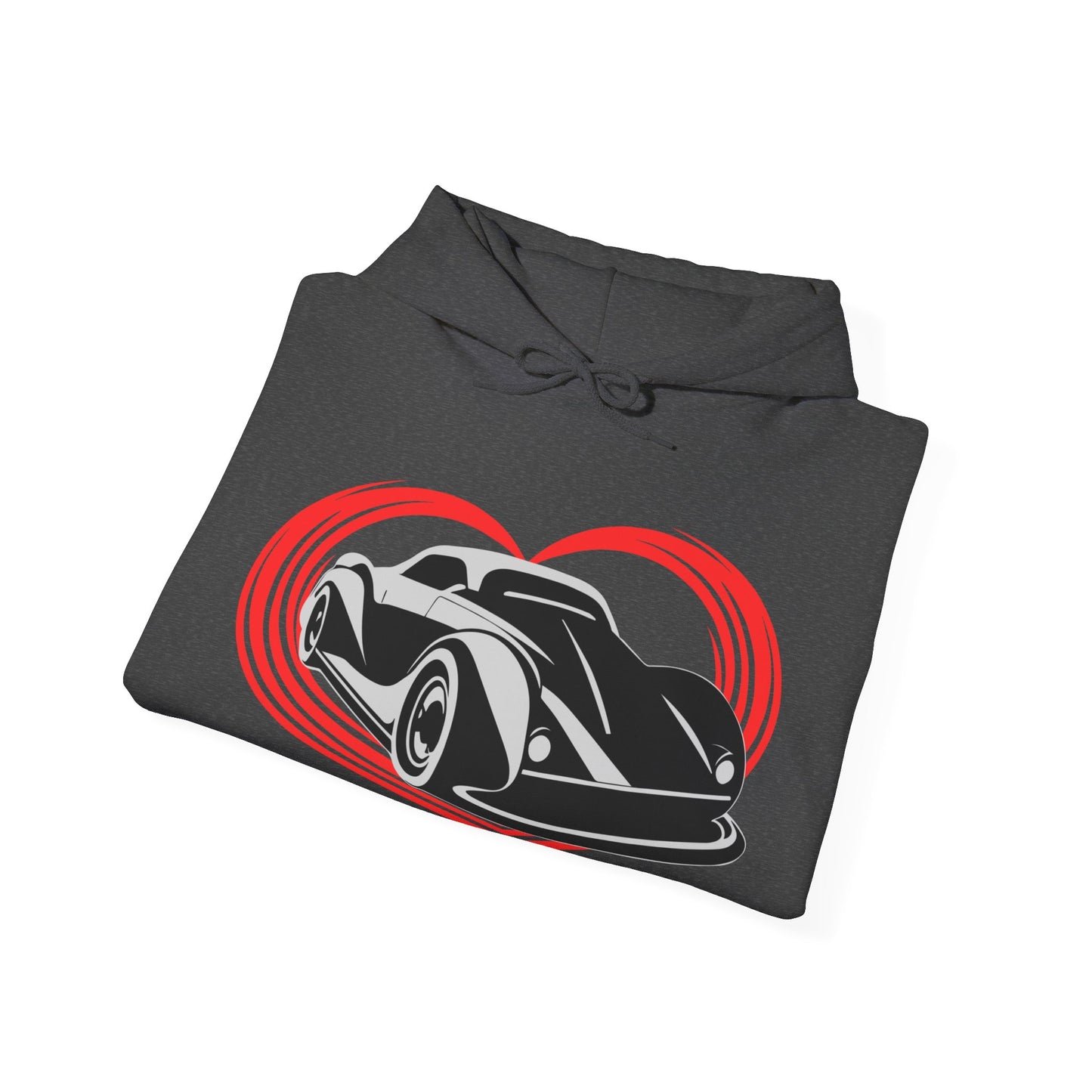 Love Car Hooded Sweatshirt - DUGO