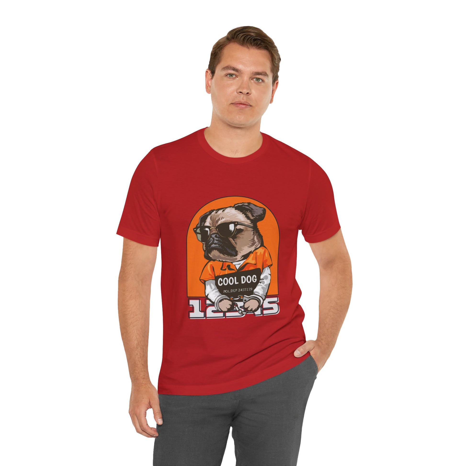 Cool Dog Short Sleeve Tshirt - DUGO