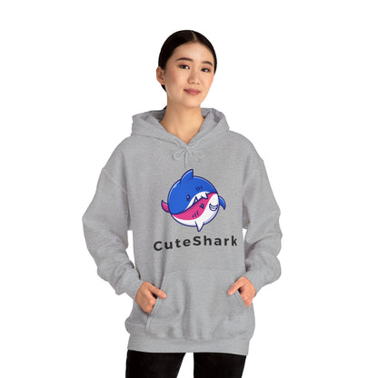 Cute Shark Hooded Sweatshirt - DUGO