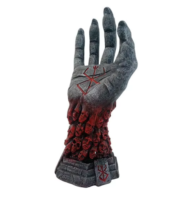 Berserk Statue Berserk Hand of God Berserk Devil Right Hand Skull