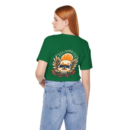 Skull Smile Short Sleeve Tshirt - DUGO