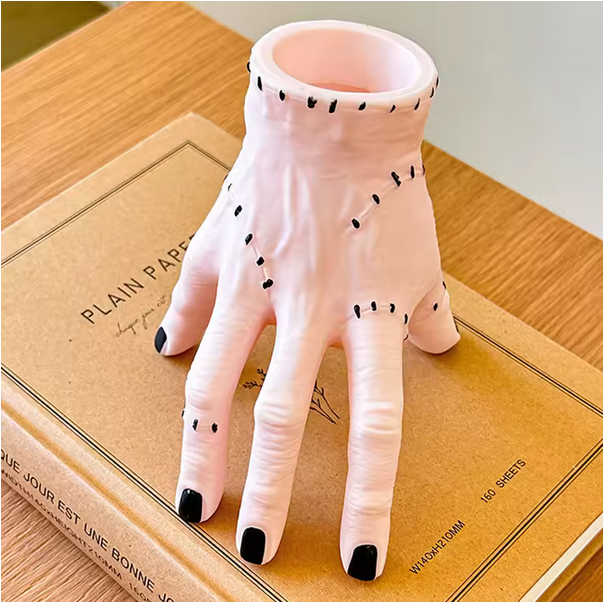 Hand Shaped Resin Pen Holder