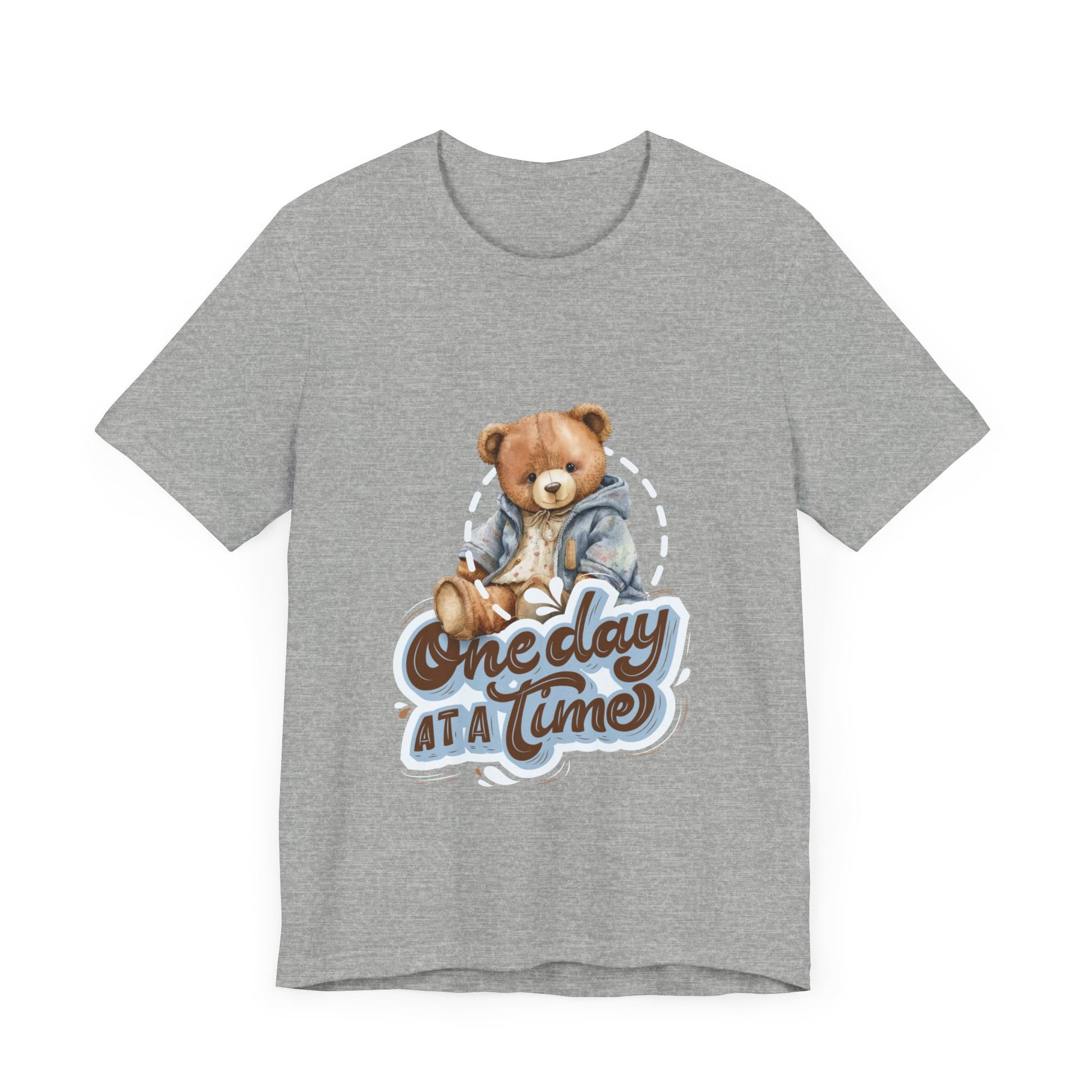 One Day Ate Time Short Sleeve Tshirt - DUGO