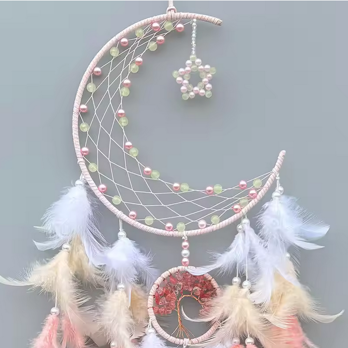 Dream Catcher Wind Chime Natural Stone Festival Gift And Home Decor