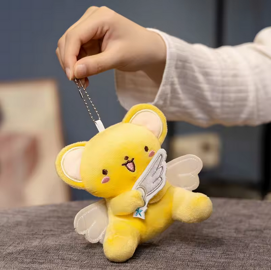 Kero Plush Keychain Cardcaptor Sakura Anime Stuffed Doll Gift