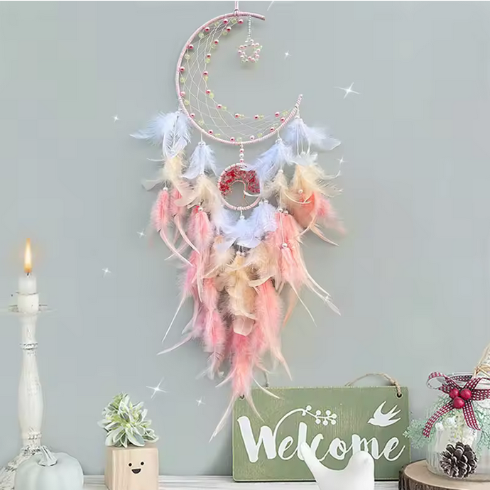 Dream Catcher Wind Chime Natural Stone Festival Gift And Home Decor