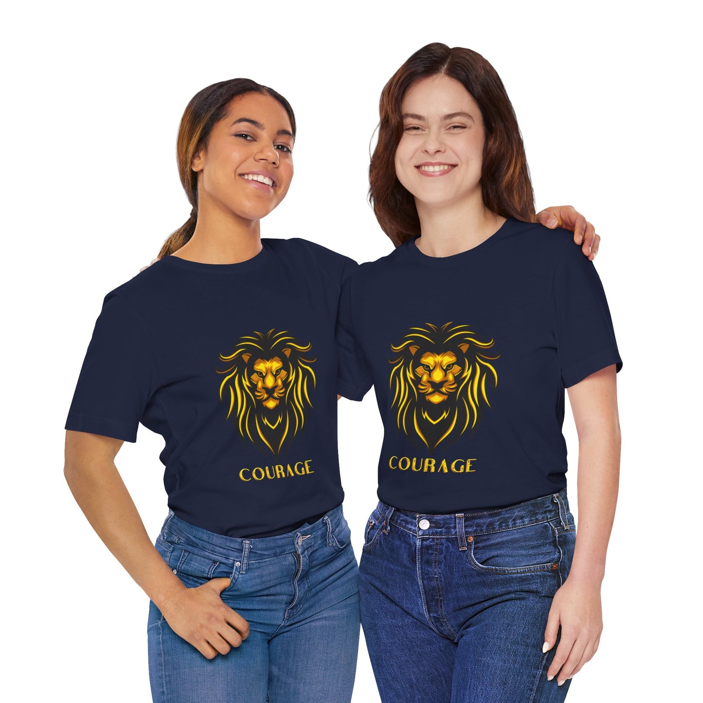 Tshirt Print Lion Fashion - DUGO