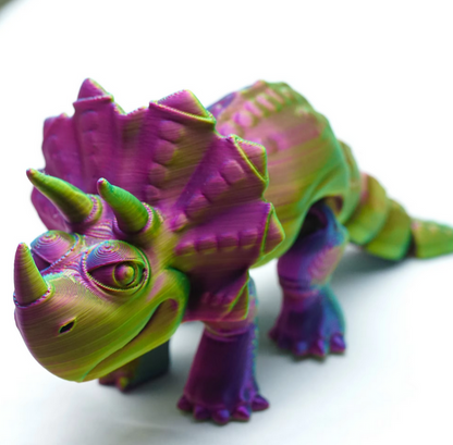 3D Printed Triangle Dragon Animal Toys For Home