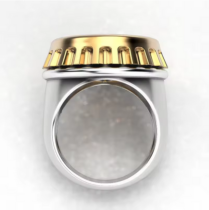 Personalized Creativity Lovely 3D Ring Beer Bottle Cap Ring Fashion Jewelry