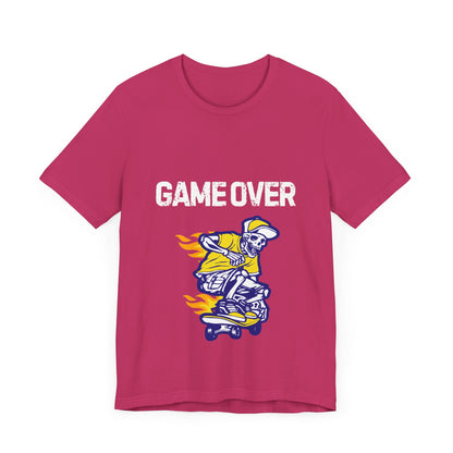 Game Over Short Sleeve Tshirt - DUGO