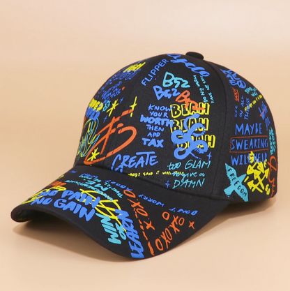 Stylish Graffiti Baseball Caps Outdoor