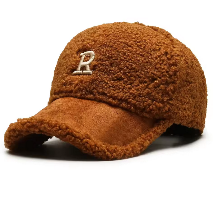 Hats Lambswool Baseball Cap Warm