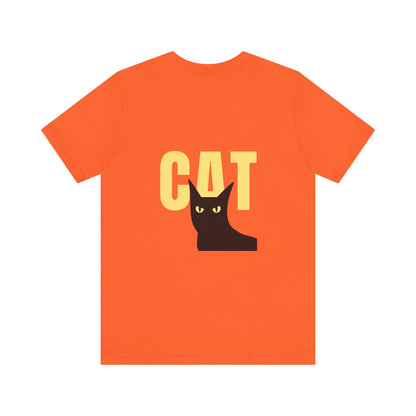 Meow Cat Short Sleeve Tshirt Fashion - DUGO