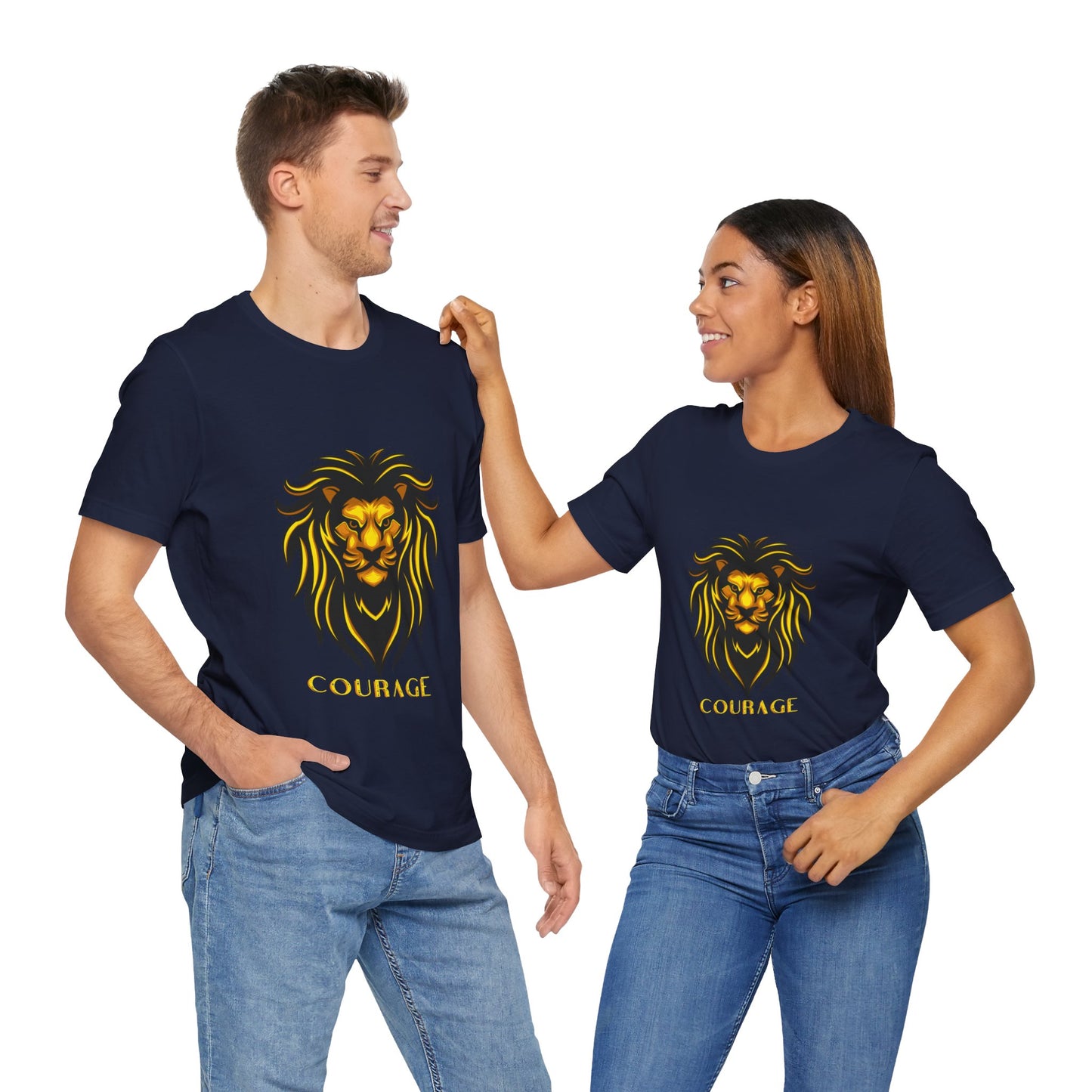 Tshirt Print Lion Fashion - DUGO