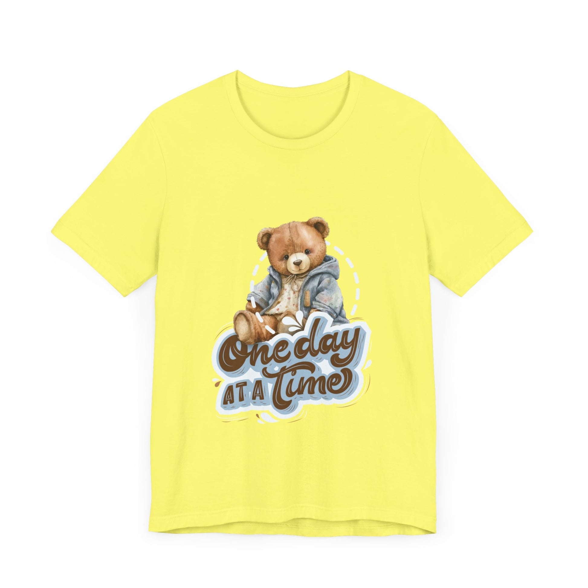 One Day Ate Time Short Sleeve Tshirt - DUGO