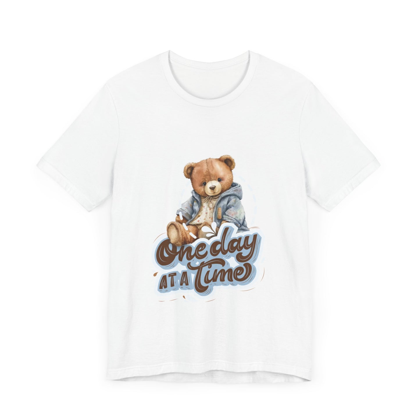 One Day Ate Time Short Sleeve Tshirt - DUGO