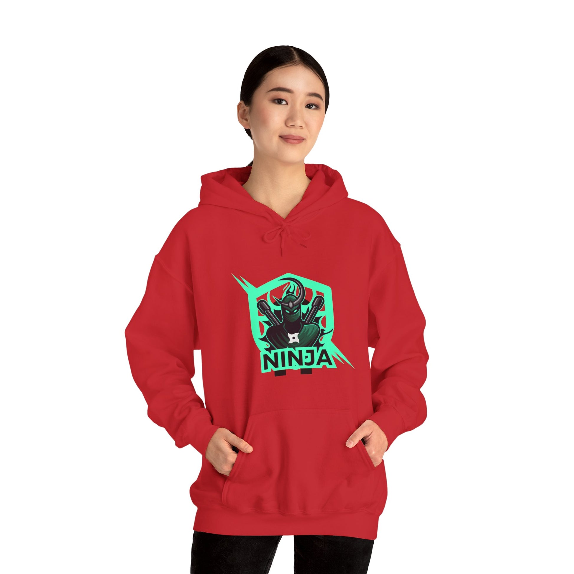 Ninja Hooded Sweatshirt Fashion - DUGO