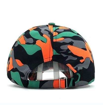 Camouflage Adjustable Sun Protection Baseball Cap Unisex